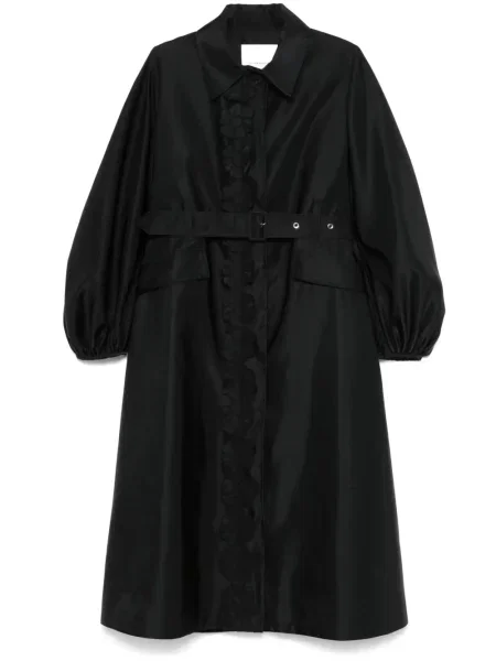 Trencz Cecilie Bahnsen czarny