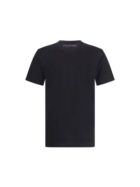 Koszulka Comme Des Garcons z logo czarna