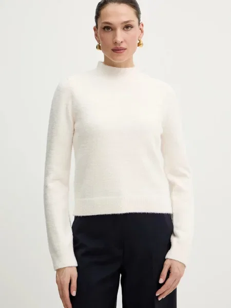 Morgan sweter z półgolfem MIRO beżowy