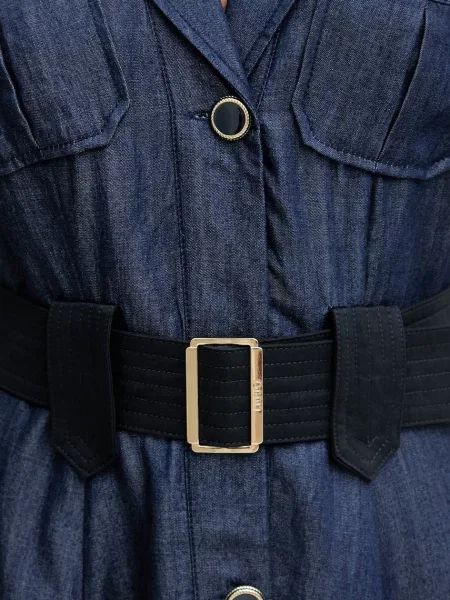 Liu Jo сукня-сорочка з ліоцелю