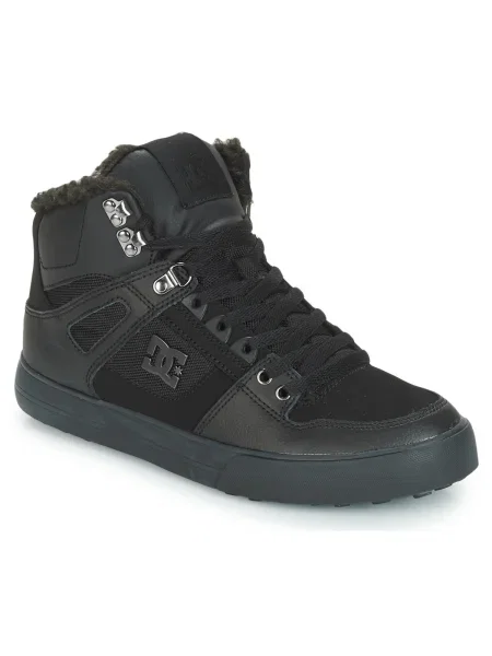 Tenisky Dc Shoes z nubuku čierna