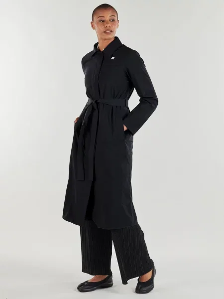 Palton K-way stretch negru
