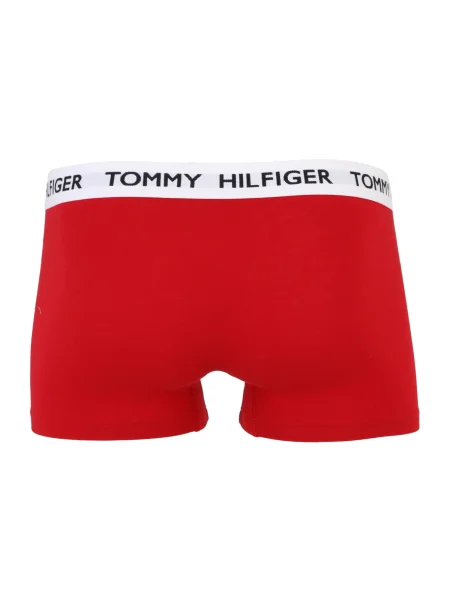 Tommy Hilfiger Underwear Boxeri Heritage bleumarin / roșu alb