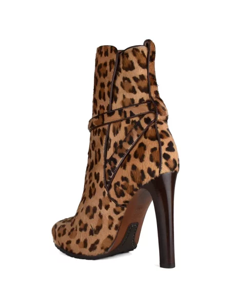 Botine Lauren Ralph Lauren cu imagine cu model leopard