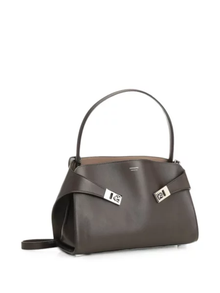 Geantă Ferragamo maro