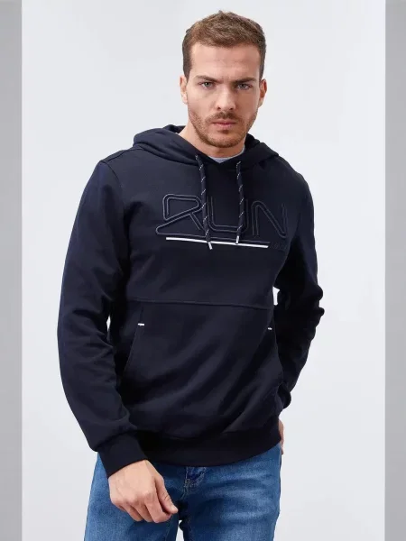 Tommy Life Mikina námořnická modř