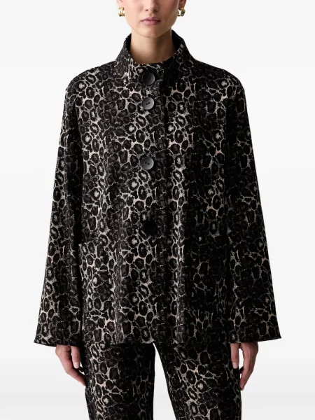 Geacă Joseph Ribkoff cu imagine cu model leopard negru