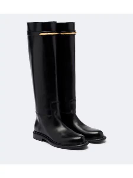 Cizme Givenchy din piele negru
