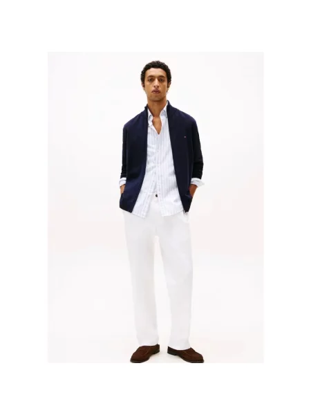 Tommy Hilfiger sweter granatowy