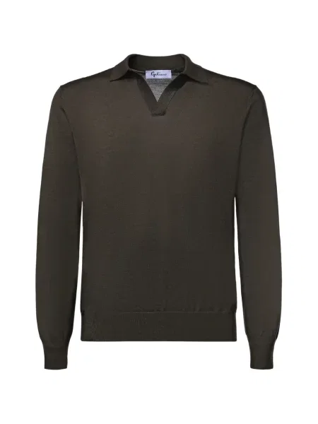 Gulerat tricou polo Galiano maro