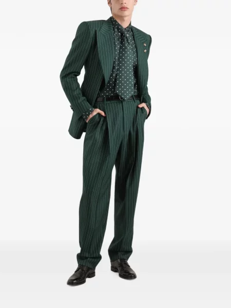 Costum Dolce & Gabbana de lână verde