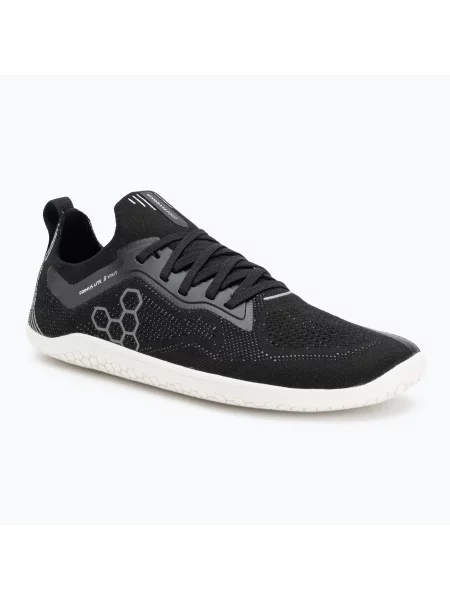 Vivobarefoot dámske barefoot topánky Primus Lite Knit obsidian čierna