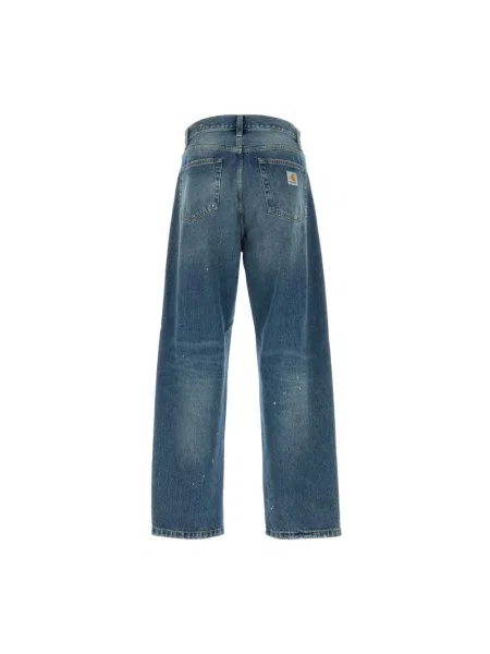 Jeansy Carhartt Wip niebieskie