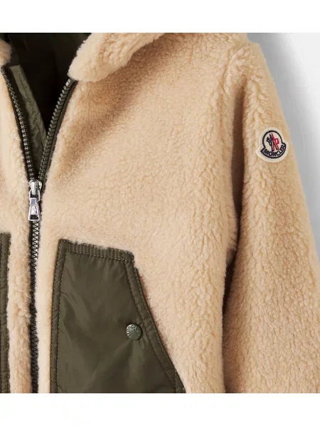 Hoodie Moncler Enfant μπεζ
