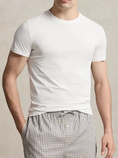 Polo Ralph Lauren basic tričko pánske biela