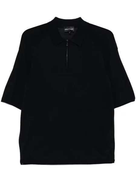 Polo Emporio Armani tricotate albastru