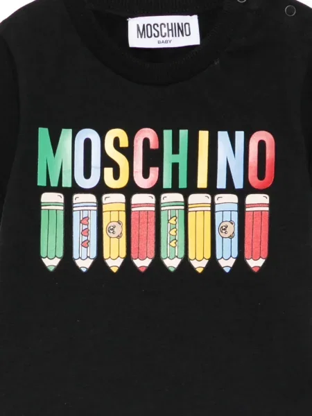Koszulka dziecięca Moschino czarna