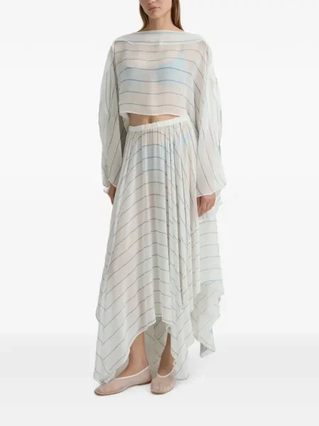 Fusta maxi Bondi Born alb
