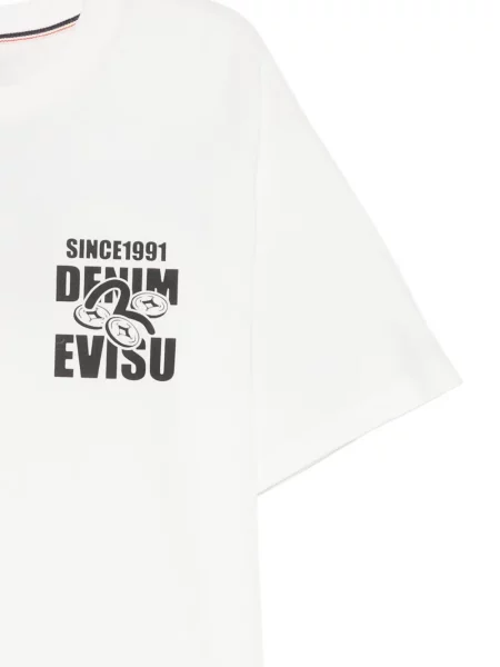 Tričko Evisu biela