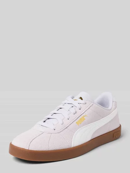 Sneakersy ze skóry z detalami z logo Model Club II' Puma