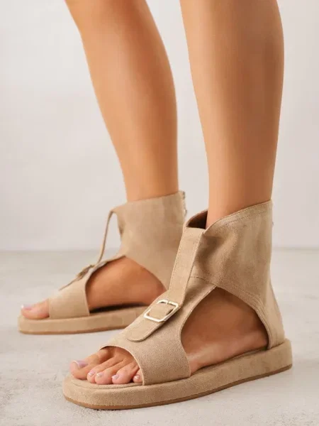 Sandale Adrasaia închis bej