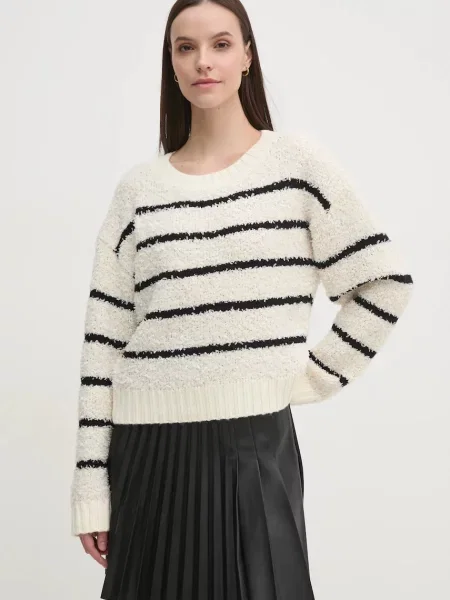 OUI pulover din amestec de lana femei călduros bej