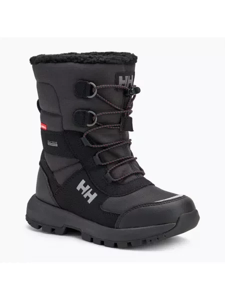 Śniegowce dziecięce Helly Hansen Jk Silverton Boot HT black czarne
