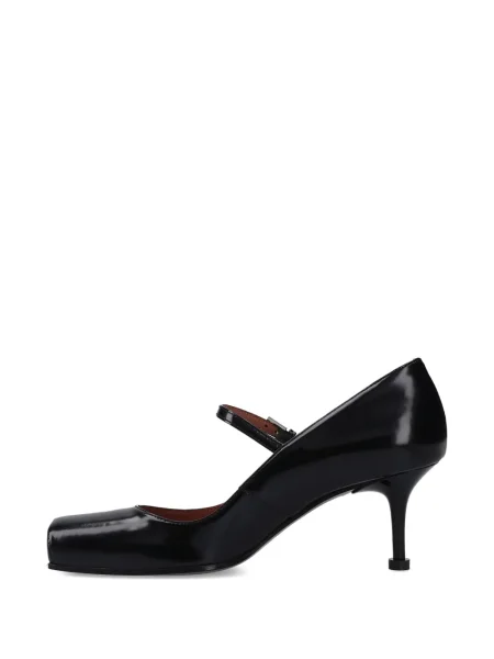 Pantofi cu toc Premiata cu vârf pătrat negru