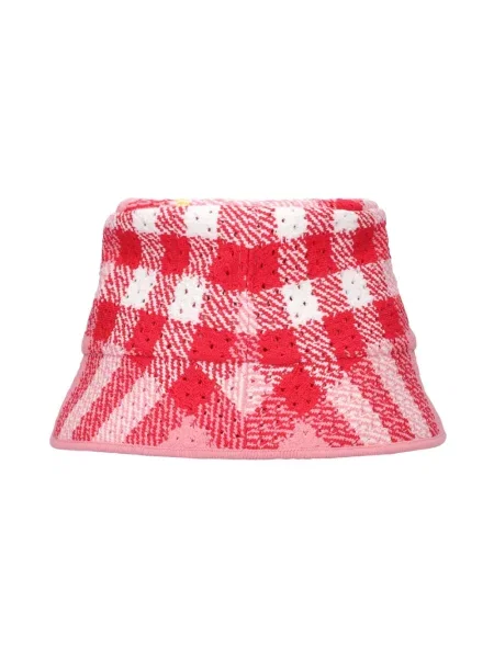 Kapelusz Burberry czerwony