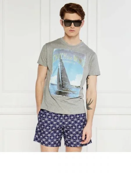 Vilebrequin Tricou gri