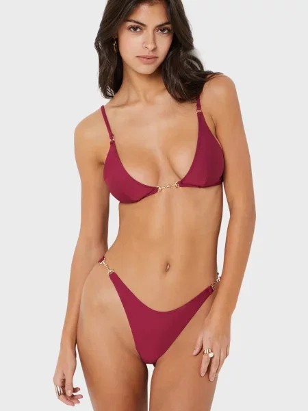 Купальник Etam бордовий