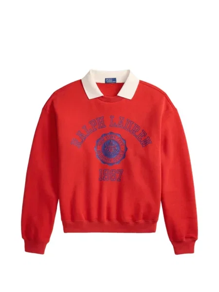 Велурени бягане с яка чорапи Polo Ralph Lauren синьо