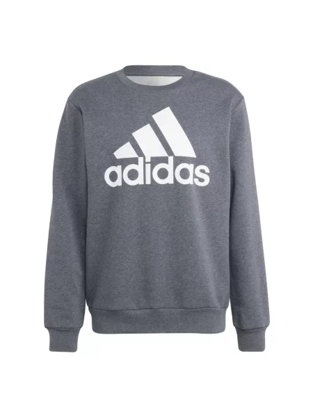 Bluza z kapturem Adidas z kapturem szara