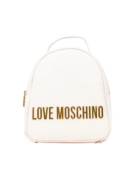 Plecak Love Moschino biały