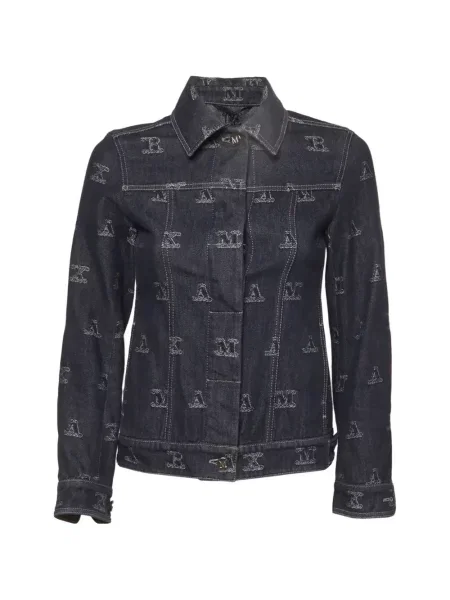 Geacă de blugi Max Mara albastru