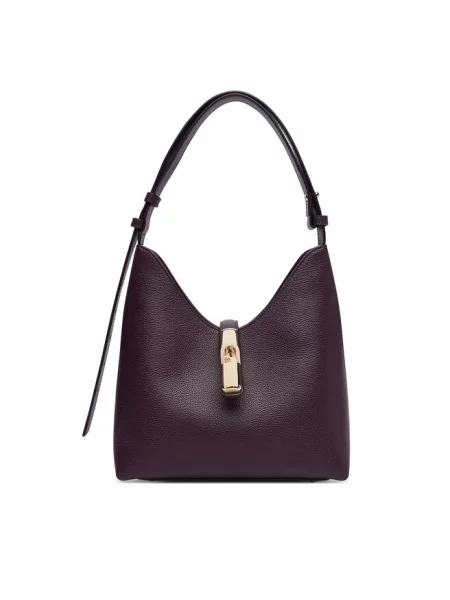 Furla Plecak Moonlight S ciemny czerwony