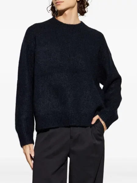Pulover Allsaints cu decolteu rotund albastru