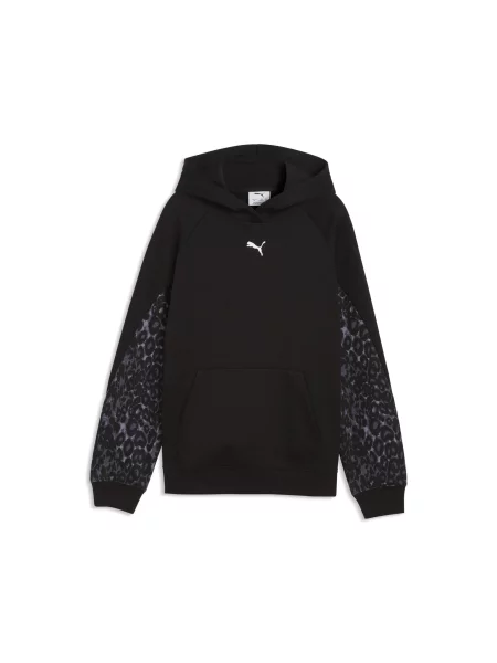 Młodzieżowa bluza z kapturem PUMA Sport Animal Akcesoria czarny