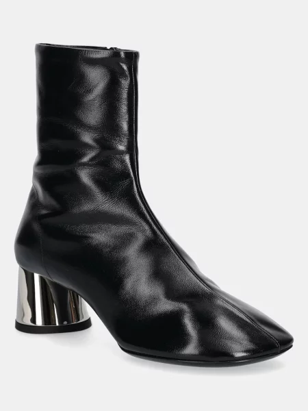 Proenza Schouler cizme de piele Glove cu drept negru