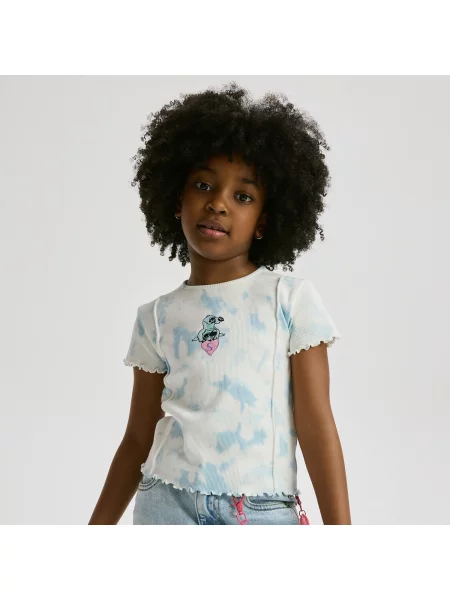 Reserved Tričko tie-dye Lilo & Stitch vícebarevná