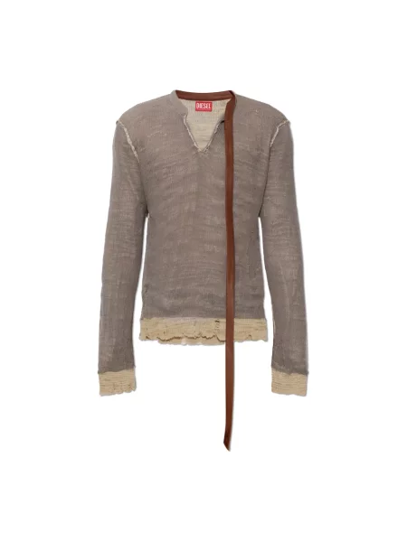 Sweter Diesel beżowy