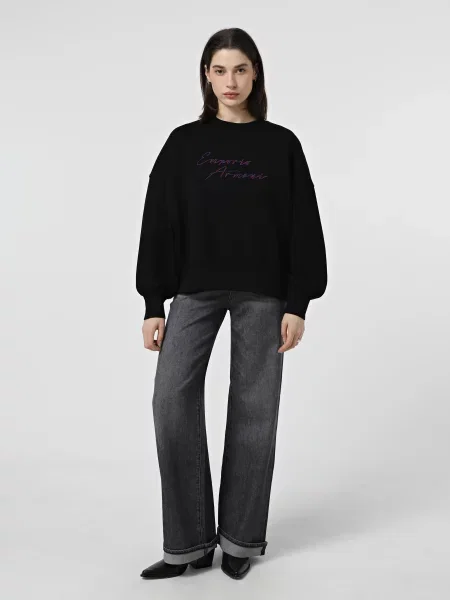 Свитшот Emporio Armani черный