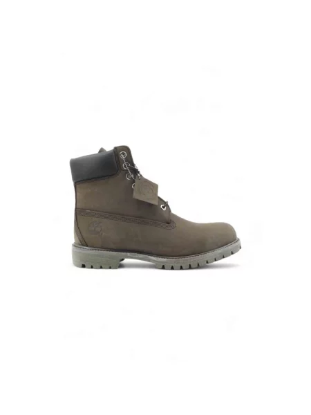 Botki Timberland skórzane brązowe