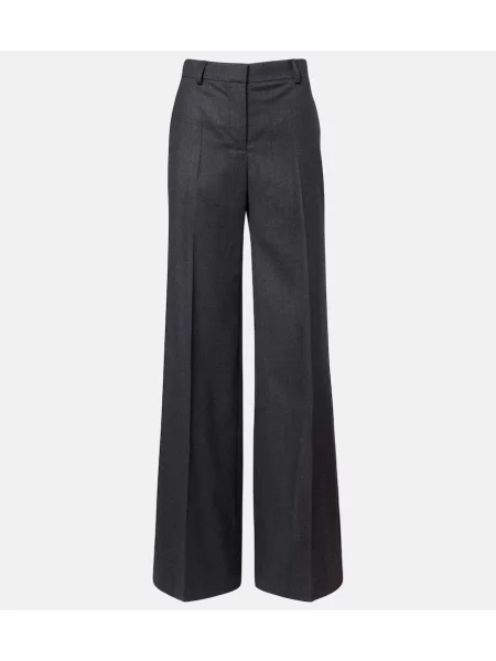 Pantaloni Stella Mccartney de lână gri
