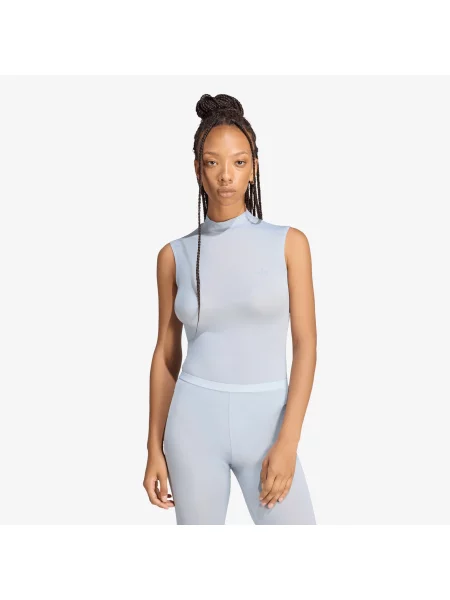 Adidas x Jennie Adiluna Season 2 Sheer Sleeveless Body Wonder Blue S albastru