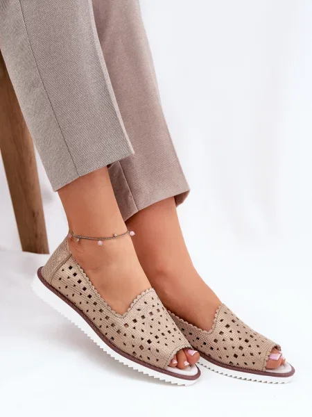 Usnjene balerinke S. Barski