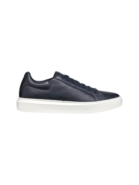 Sneakersy Geox skórzane niebieskie