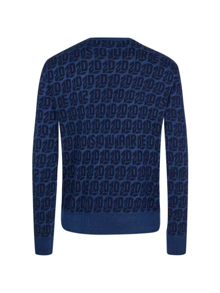 Pulover Dsquared albastru