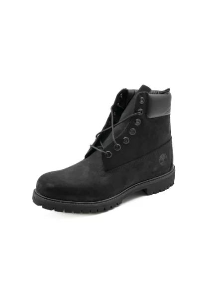 Botki Timberland skórzane czarne
