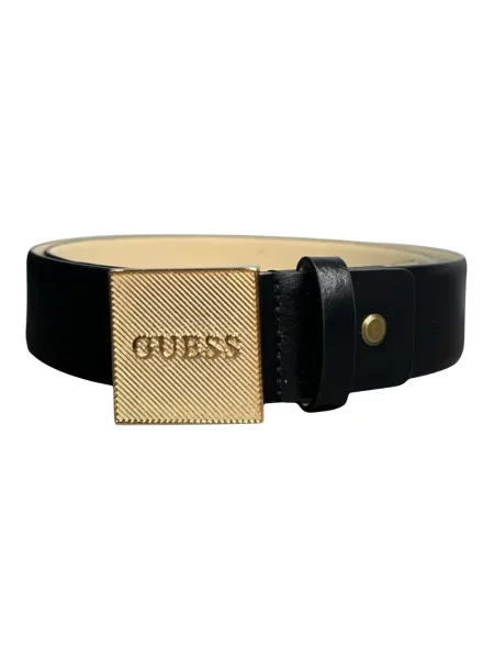Pasek Guess czarny
